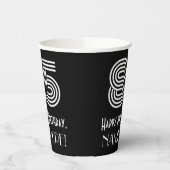 85番目の誕生日—インスパイアアールデコの検索:「85」 +名前 紙コップ (左)