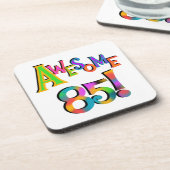 85素晴らし誕生日Tシャツとギフト コースター (左側)