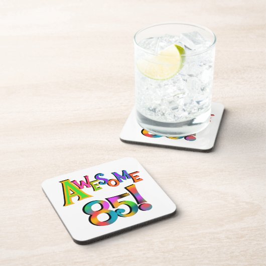 85素晴らし誕生日Tシャツとギフト コースター (右側)