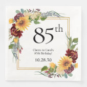 85誕生日ひまわり (正面)