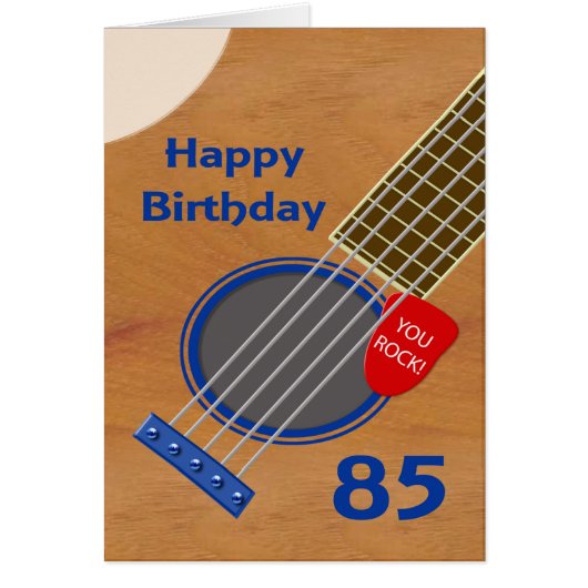 85誕生日ギタープレーヤー誕生日 (正面)