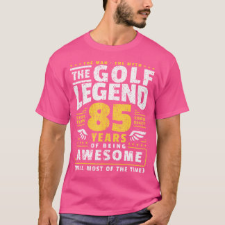 85誕生日ゴルフプレーヤー85歳ゴルファー Tシャツ