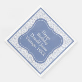 85誕生日青/白ブラケット番号パターン (コーナー)