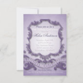 85誕生祝いヴィンテージフレーム招待状 招待状 (裏面)