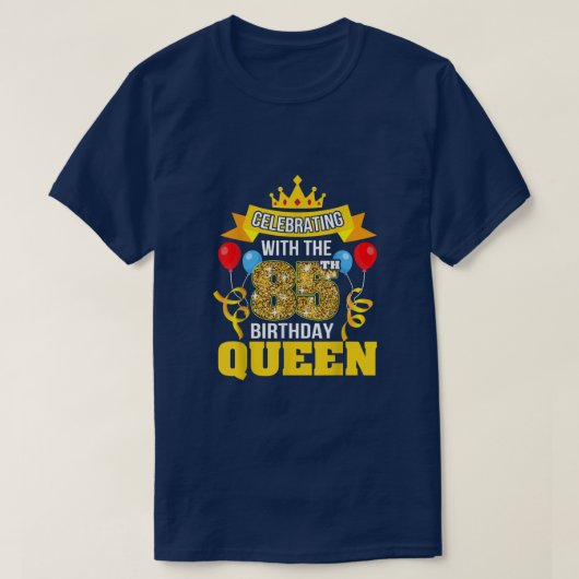 85誕生85歳祝プレゼント Tシャツ (デザイン正面)