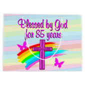 85賛美年の抱き枕 ラージペーパーバッグ (裏面)