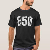 850 Area Code Tallahassee FL Mobile Telephone Area Tシャツ (正面)