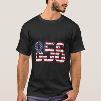 856ニュージャージーの市外局番 Tシャツ