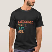 85 Awesome Since May 1938 85Th Tシャツ (正面)