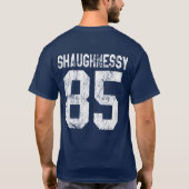 #85 Shaughnessyベルリンの爆撃機のTシャツ Tシャツ (裏面)