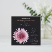 85thバースデーパーティー招待豪華なガーベラ 招待状 (スタンド正面)