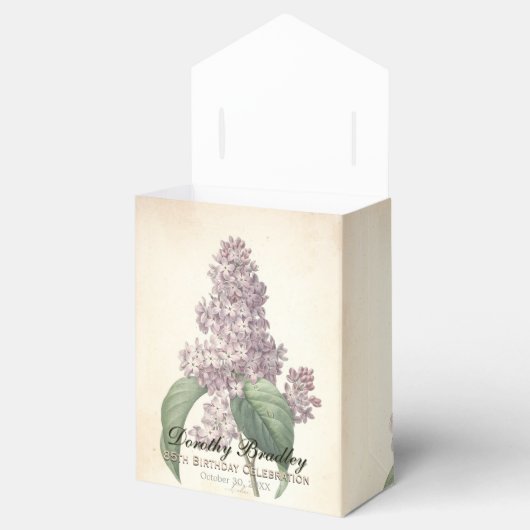 85th誕生日薄紫カスタムサンキューファビーボックス フェイバーボックス (オープン)