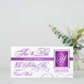 85th誕生日-セーブ・ザ・デート案内 セーブザデート (スタンド正面)