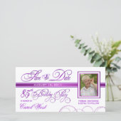 85th誕生日-日付の写真の発表を救って下さい セーブザデート (スタンド正面)