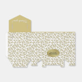 85th金ゴールド/白の乱数パターン フェイバーボックス (折り畳みなし)