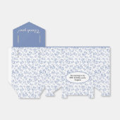 85th青/白の乱数パターン フェイバーボックス (折り畳みなし)