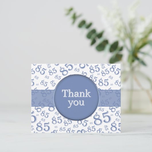 85th Thank You: Blue/White Number Pattern (スタンド正面)