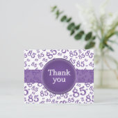 85th Thank You: Purple/White Number Pattern (スタンド正面)