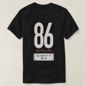 86ロゴ Tシャツ (デザイン正面)