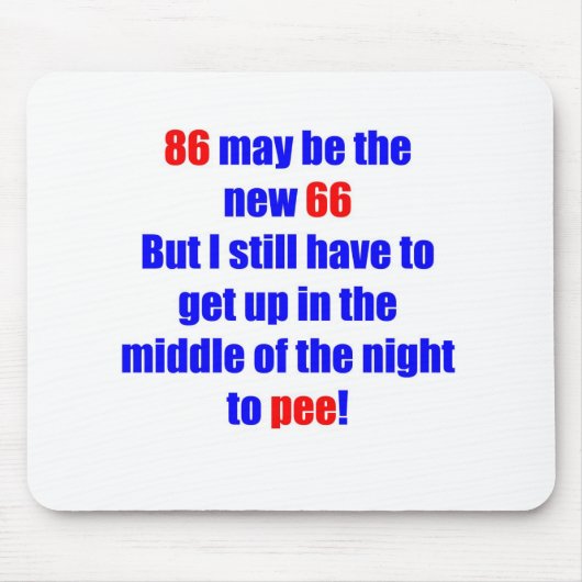86新しい66 マウスパッド (正面)