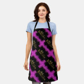 86歳の誕生日 エプロン (着用した状態)