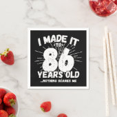 86歳皮肉ミームおもしろい86誕生日 スタンダードカクテルナプキン (インサイチュ)