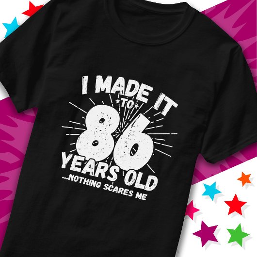 86歳皮肉ミームおもしろい86誕生日 Tシャツ