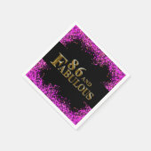 86誕生日 スタンダードカクテルナプキン (角)