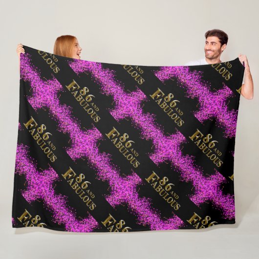 86誕生日 フリースブランケット (インサイチュ)