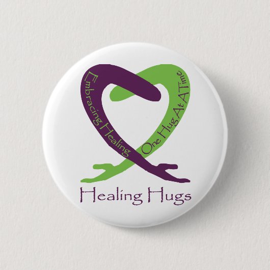 8621_Healing_Hugs_logo_8.31.11_test-2 缶バッジ (正面)