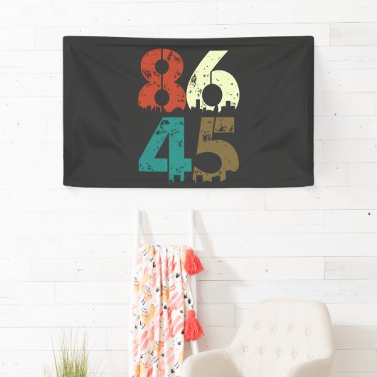 8645政治アンチトランプ 横断幕 (インサイチュ)