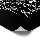 8647アンチトランプフローラレジスト86 47 Infach Trump ポスター (角)