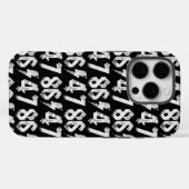 8647アンチトランプレトロヴィンテージ80sロックスタイル Case-Mate iPhoneケース (裏面 (横))