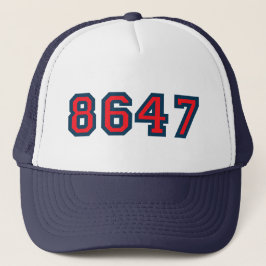 8647アンチトランプ抵抗 キャップ