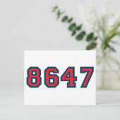 8647アンチトランプ抵抗 ポストカード (スタンド正面)