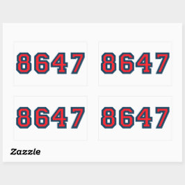 8647アンチトランプ抵抗 長方形シール