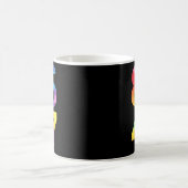 8647フおもしろいァンに自由主義の耐える コーヒーマグカップ (中央)