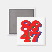 8647冷蔵庫 マグネット (正面/裏面)