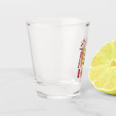 8647微妙なアンチトランプアンチMAGA 86 47フローラLGBT ショットグラス (左)