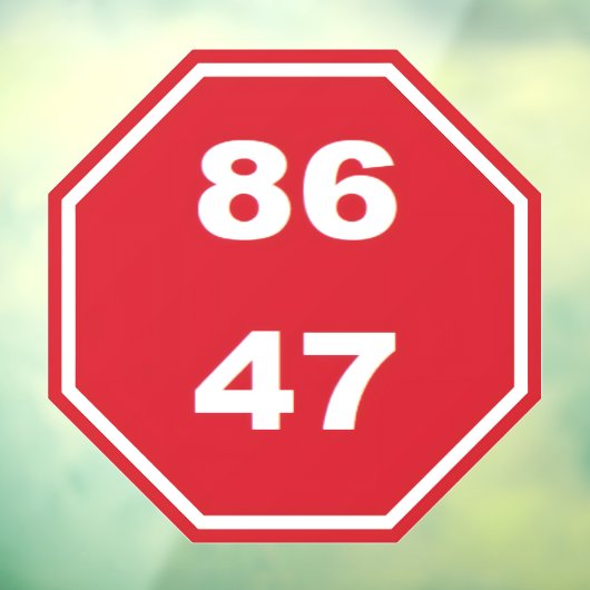 8647 ウィンドウサイン (シート3)