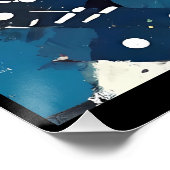 8647 – ケンゲージ抽象芸術アート ポスター (コーナー)