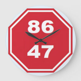 8647 ラージ壁時計