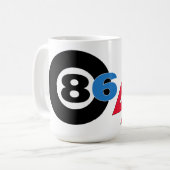 "8647" 15ozコーヒーマグ コーヒーマグカップ (正面左)