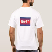 8647 Tシャツ (裏面)