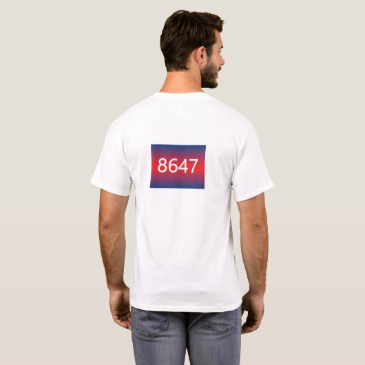 8647 Tシャツ (裏面フル)