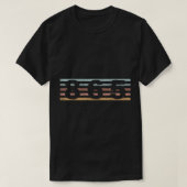 865エリアコードレトロテネシーノックスビル Tシャツ (デザイン正面)