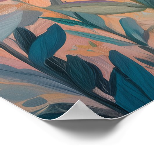 865抽象芸術 ポスター (角)