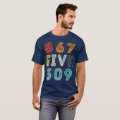 867ファイブ309家族 Tシャツ (正面フル)