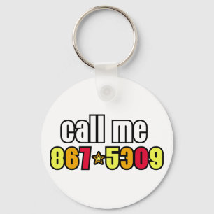 867-5309 キーホルダー