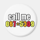 867-5309 マグネット (正面)